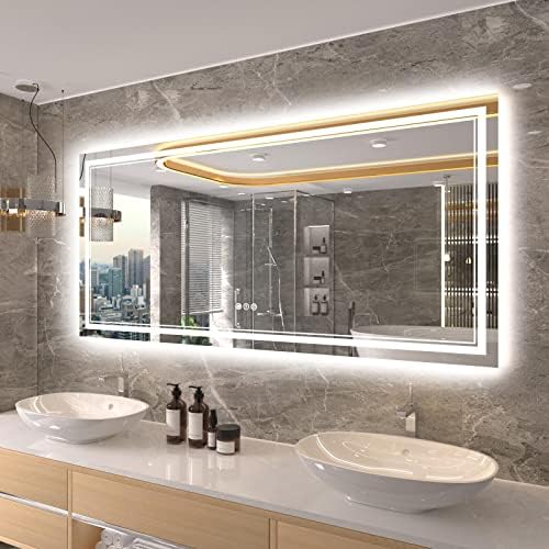 60x28 Inch LED Bathroom Mirror by ISTRIPMF