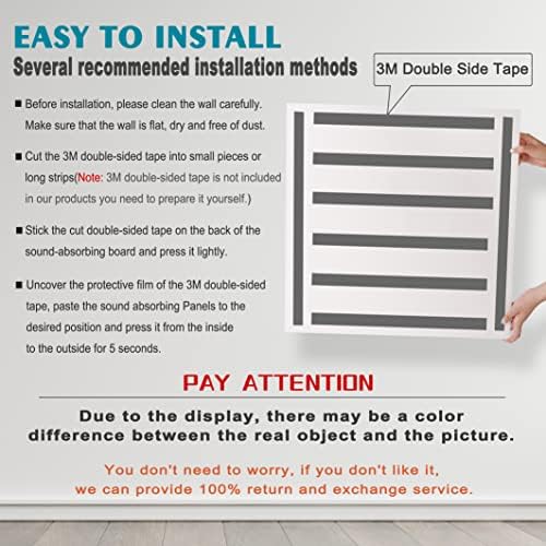 Decorative Acoustic wall Art panels, Sound Absorbing foam panels. - Image 7