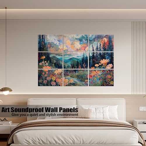 9 Pack Art Acoustic Panels - Image 2