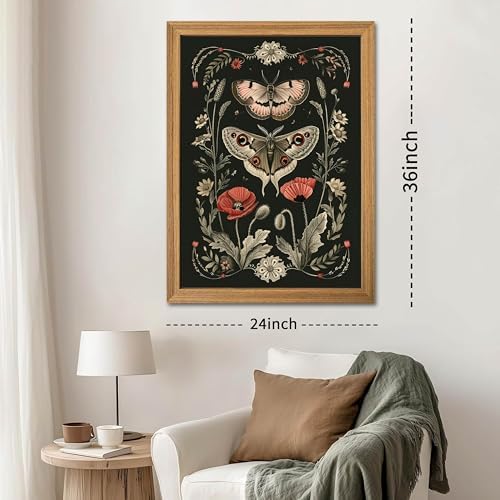 Vintage Framed Wall Art - Image 3