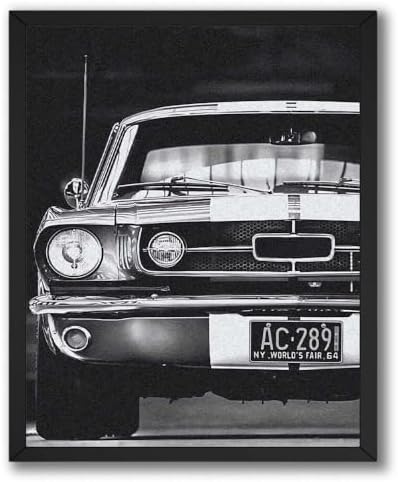 InkFlow Posters Vintage Car Photography Canvas Poster by InkFlowPosters