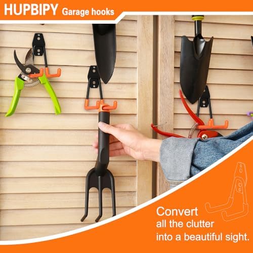 HUPBIPY Garage Hooks Heavy Duty 10 Pack, Wall Mount Ladder Hooks - Image 4