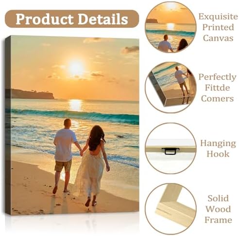 Canvas Prints with Your Photos, Ship Next Day Custom Wall Art - Image 6