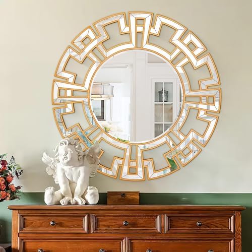 Chende Large Round Mirror - Image 7