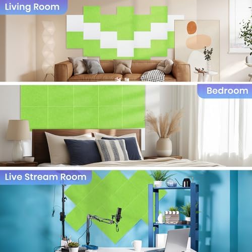 Focusound 18 Pack Sound Proof Panels - Image 2