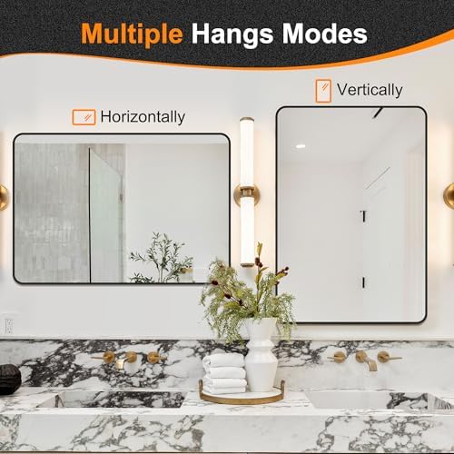 Delma Bathroom Vanity Mirror - Image 7
