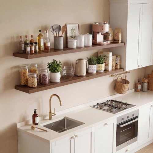 Vivelove 36" Floating Shelves 10 inch Deep - Image 2