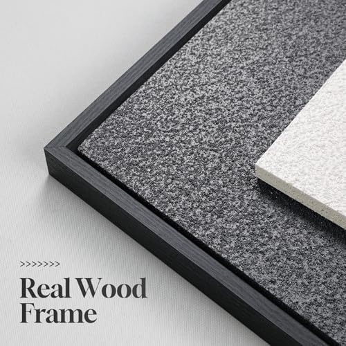 3D Textured Framed Blue and White Abstract Wall Art Set, 3 Piece, 16x24 In - Image 6