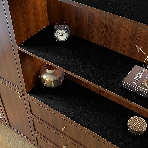 VaryPaper Self Adhesive Velvet Fabric 15.7''x78.7'' Soft Felt Flocking Drawer - Image 6