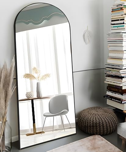 OGCAU 71"x30" Arched Full Length Mirror, Floor Full Body Mirror - Image 3