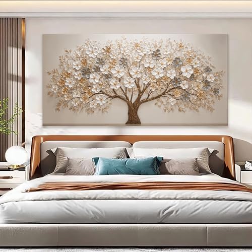 Elegant Tree Of Life Large Canvas Art Wall Decor - Image 2