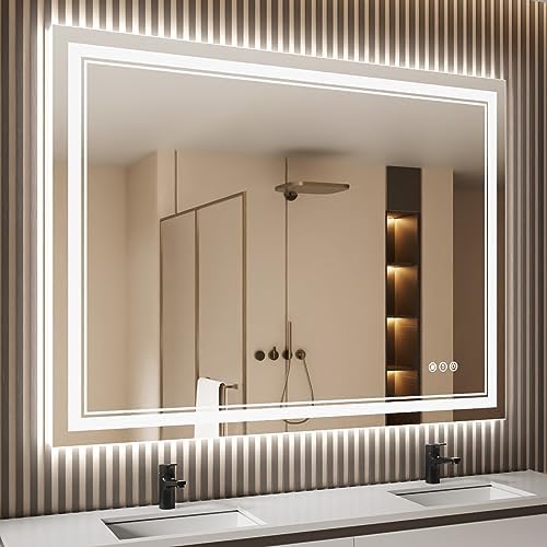 48x40 Inch LED Bathroom Mirror by ISTRIPMF