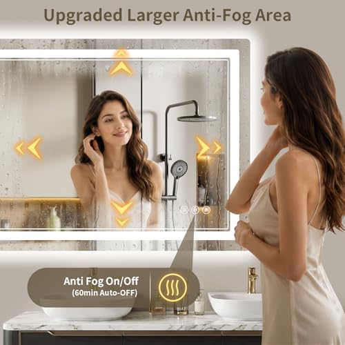 30"x50" LED Bathroom Mirror - Image 5