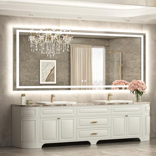 TETOTE 84 x 36 LED Bathroom Mirror by TETOTE