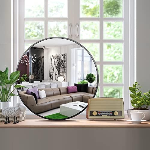 Itrue Round Metal Wall Mirror, 12 Inch - Image 5