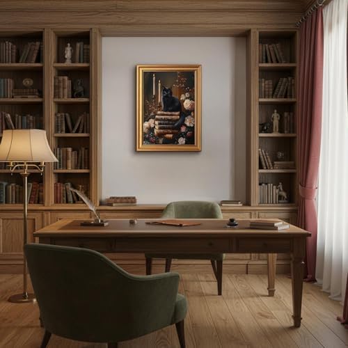 Gold Framed Wall Art, 16x24 Inch - Image 7