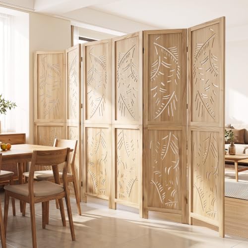 GIANTEX 6 Panel Boho Room Divider - Image 2