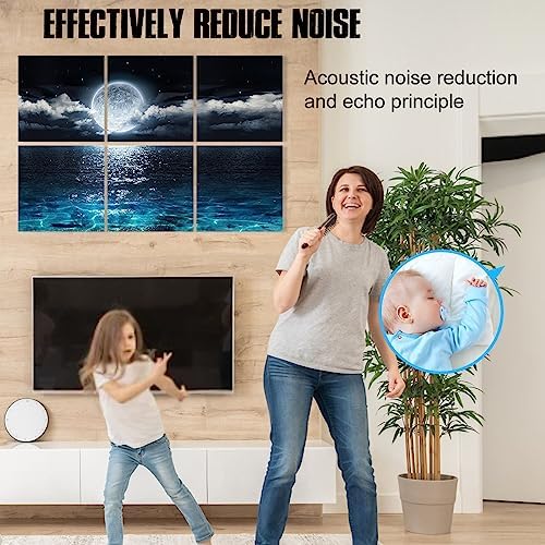 YPY Acoustic Panels Soundproof Wall Panels: Sound Absorbing Wall Art - Image 5