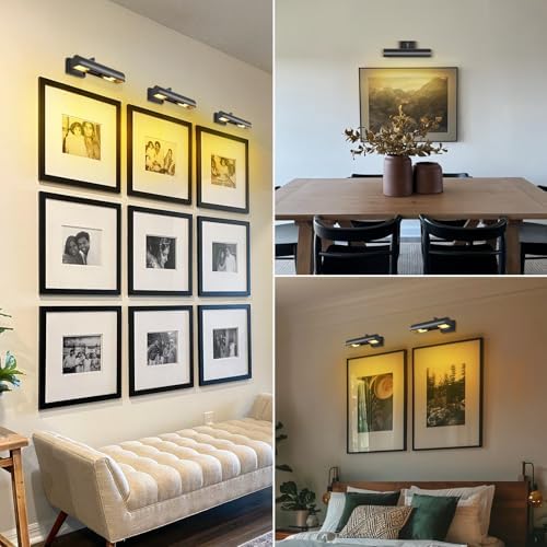 Modern 12in Bronze Picture Lights - Image 5