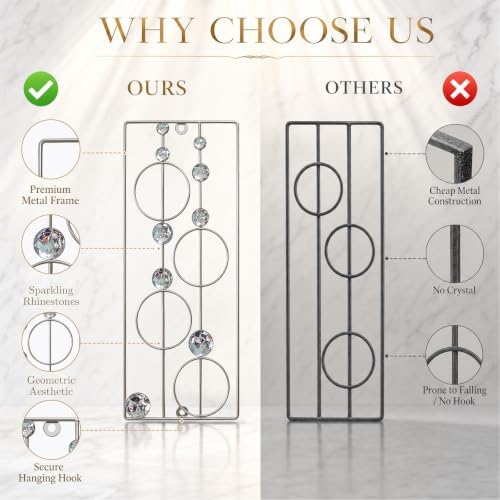 ZEXUIRU 2 Pcs Abstract Metal Art - Image 5
