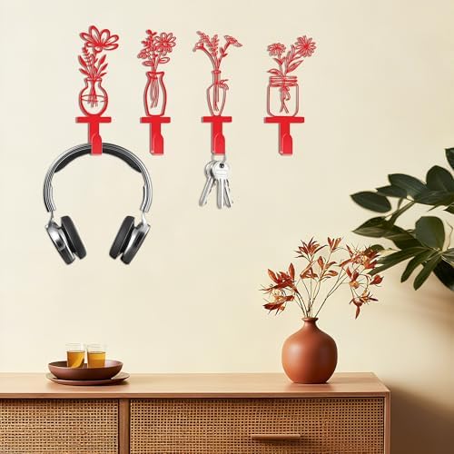 Metal Flower Wall Hooks - Image 4