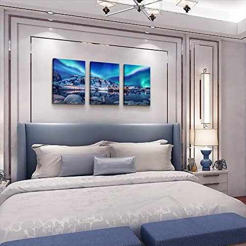 Aurora Landscape Canvas Wall Art - Image 6