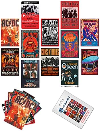 Woonkit Vintage Rock Band Posters - Image 2