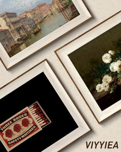 VIYYIEA Vintage Framed Rose Matchbox Wall Art - Image 4