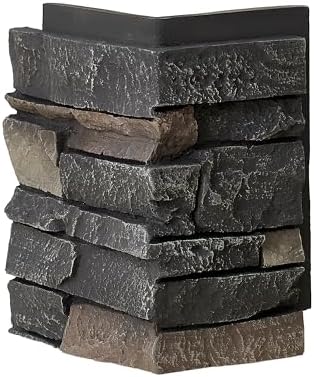 8-Pack Faux Stone Outside Corner by Wallwell