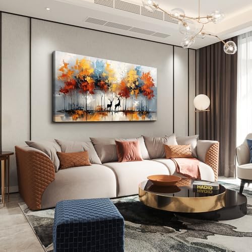 Lapremoly Framed Wall Decor For Bedroom Large Wall Art For Living Room Modern - Image 2