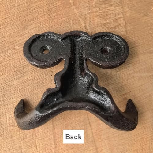 Cast Iron Hook, Heavy Duty Vintage Coat Hooks - Image 5