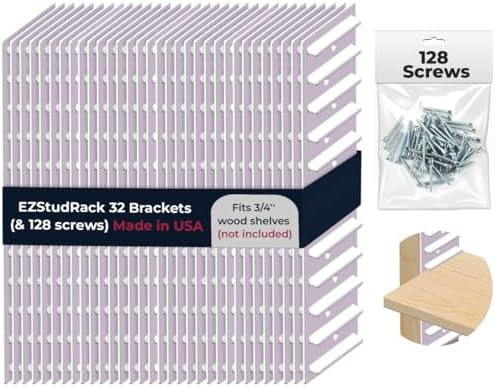 EZStudRack Shelf Bracket by EZStudRackShelvingSystem