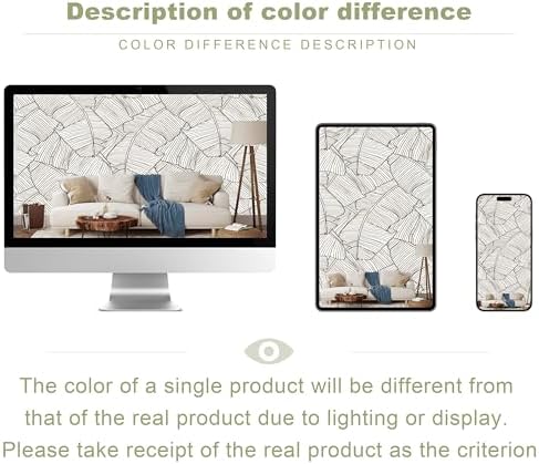 Banana Leaf Peel and Stick Wallpaper Minimalist Leaves Wall Mural - Image 5