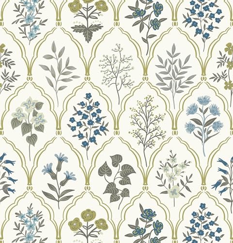 Dimoon 78.7"x17.3" Peel and Stick Wallpaper Contact Paper Floral Modern by DIYYOURMOON