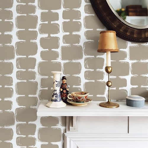 Safiyya Peel and Stick Wallpaper Mid Century Modern Abstract Contact Paper - Image 2