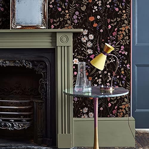 Wallpaper Self-Adhesive Blooming Vintage Colourful Flowers WallPaper - Image 6