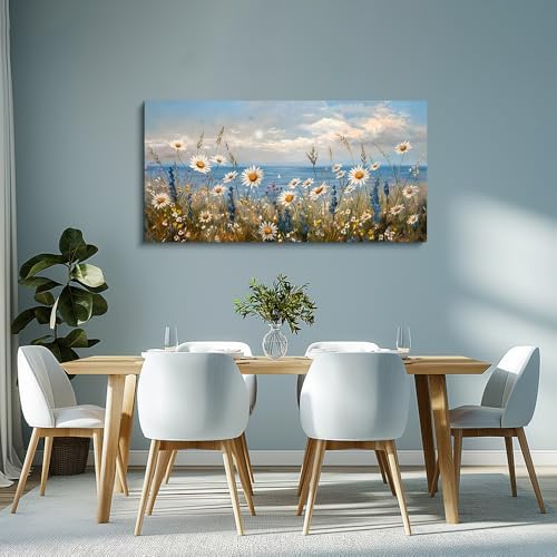 Wapluam Blue Ocean Canvas Wall Art - Image 2
