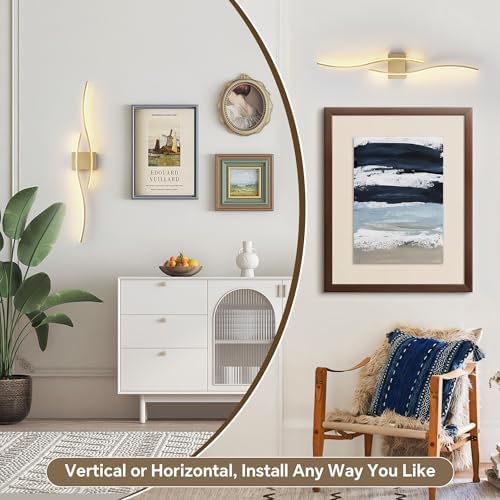 Wireless Wall Sconces Set of Two - Image 2