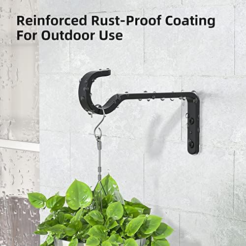 5.7 Inch Plant Hooks for Wall, Plant Hangers Outdoor/Indoor, Hold 35lb - Image 4