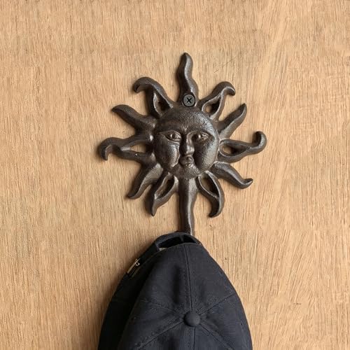 Cast Iron Hook, Sun Shape - Image 5