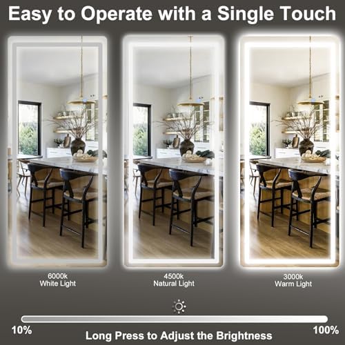 GLSLAND 34x76 inch Full Length Mirror - Image 4