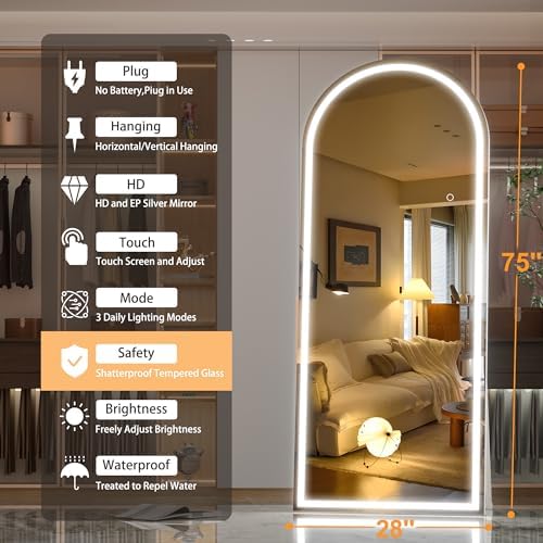 Hasipu 75" X 28" Full Length Mirror - Image 2