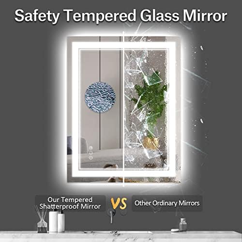28x36 Inch LED Bathroom Mirror - Image 6