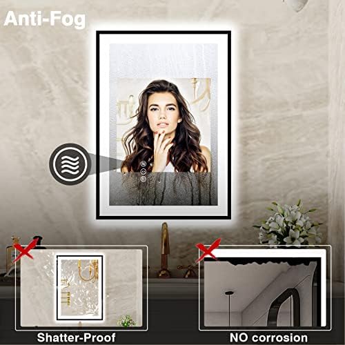 EchosLife 20x28 LED Bathroom Mirrors - Image 6