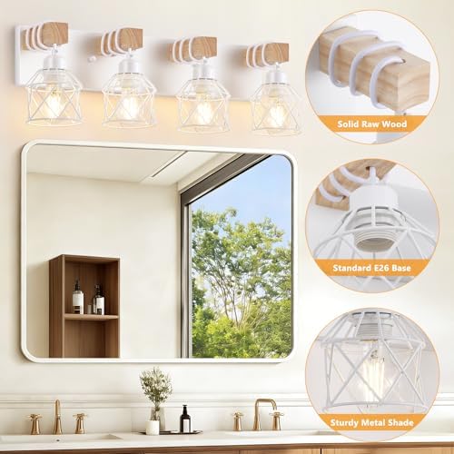 FadimiKoo 4-Light Farmhouse Vanity Lights - Image 3