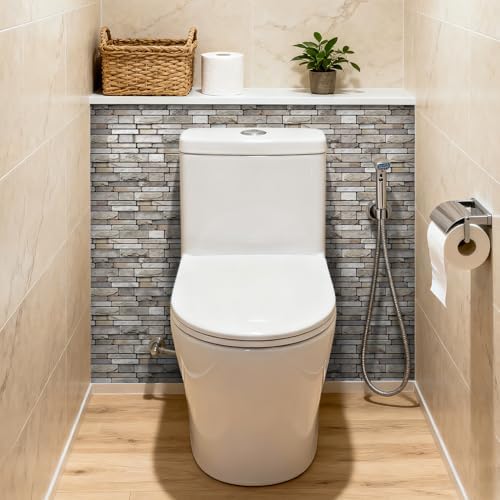 3D Textured Peel and Stick Backsplash, 20-Piece PVC Tiles - Image 6