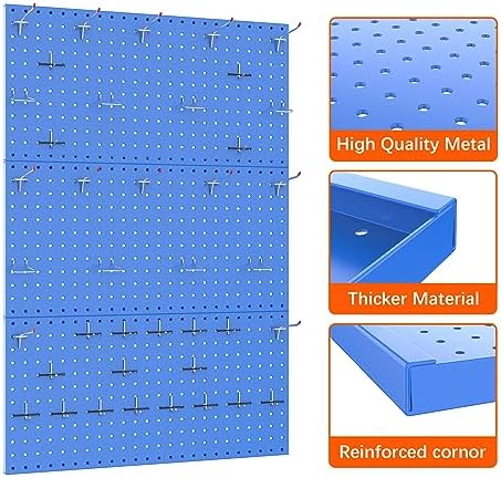 TORACK 3 PCS Metal Pegboard Panels - Image 5
