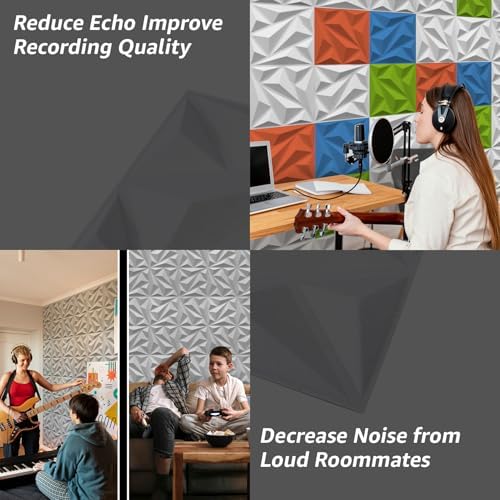 Art3dwallpanels 20 Pack Wall Panels Acoustic Soundproof - Image 4