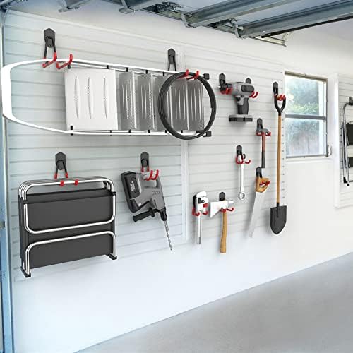WALMANN 12 PCS Garage Storage Hooks, Wall Mounted Utility Hooks - Image 2