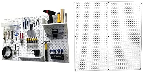 Wall Control Pegboard Organizer 4 ft. Metal Standard Tool Storage Kit by Wall+Control